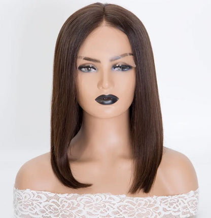 ELSIE 10 inch Glueless Fully Hand Tied Mono Top  100% Virgin European Remy Medical Wig