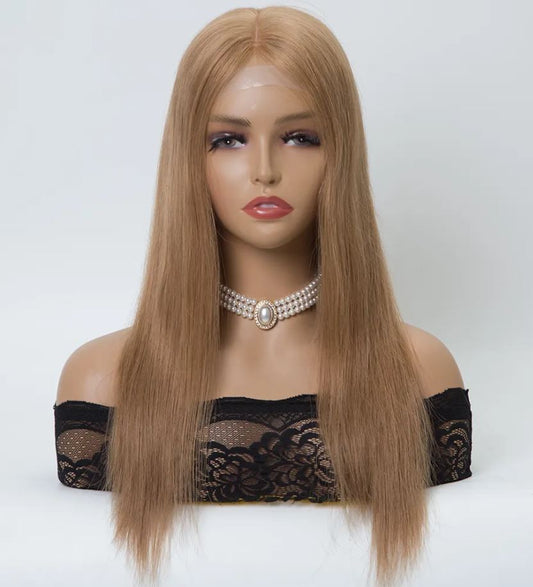 RUTH 16' Fully Hand Tied 4x4 Inch Silk Top 100% Virgin European Hair Medical Wig