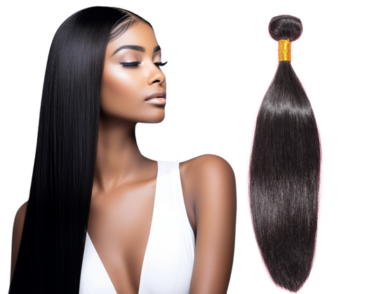 MONICE  Brazilian Hair Straight Bundles 100% Unprocessed Virgin Straight Human Hair Bundles Weave Extensions