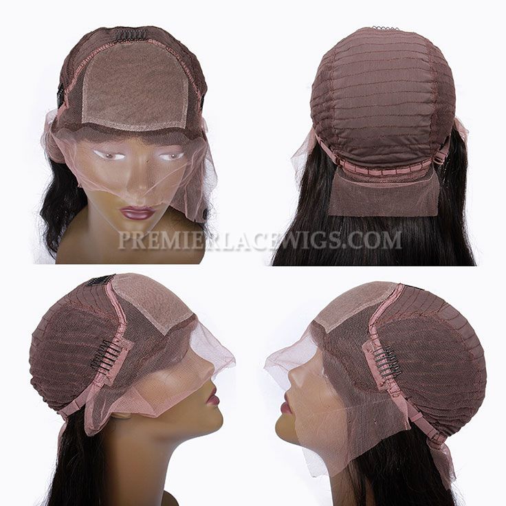 Full PU Thin Skin Wigs 100% Human Hairs [Production Time 60 working days]