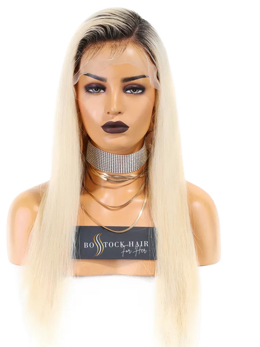 STEVIE  Ombre 613 Blonde Lace Front With Dark Roots