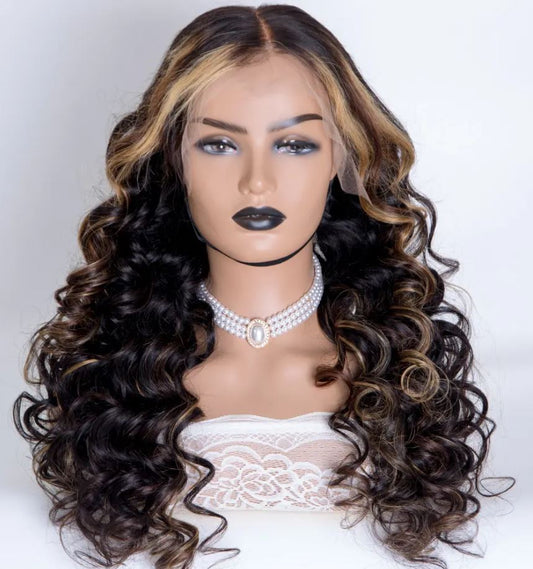 CHARLIZE Luxurious 28" 200% Density Curly Highlight
