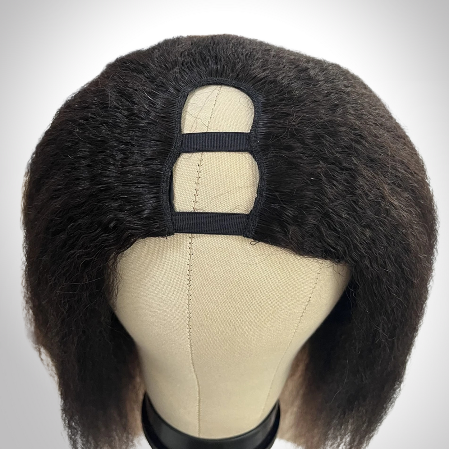 Celeste Ombre Color Kinky Straight Hair Wig 100% Peruvian Hair U Part Wig 16 Inches
