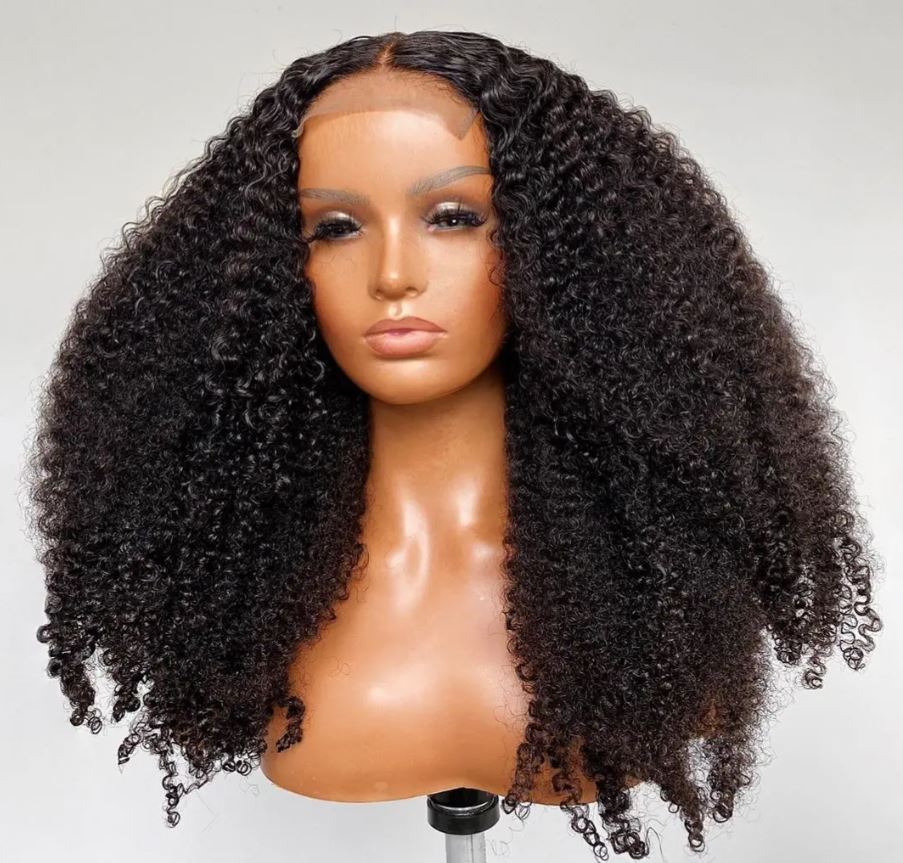 FATIMA 3C Curly 100%Virgin Brazilian Remy 5X5 Invisible HD Lace