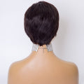 Zoe  Short Pixie Haircut Indian Remy Human Hair, Hand-Tied [Production Time 40 working days]