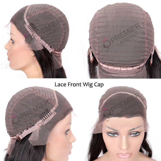 Full Lace Wigs With PU Thin Skin On The Perimeter, 100% Human Hairs [Production Time 50 working days]