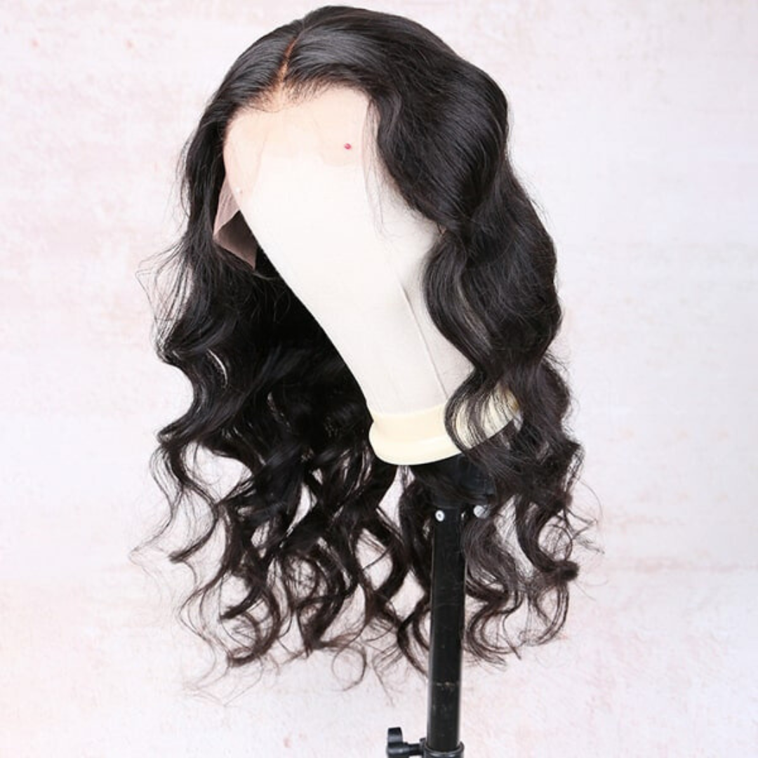 AIKO Body Wave 13"x6" Deep Part 100% Indian Remy Human Hair