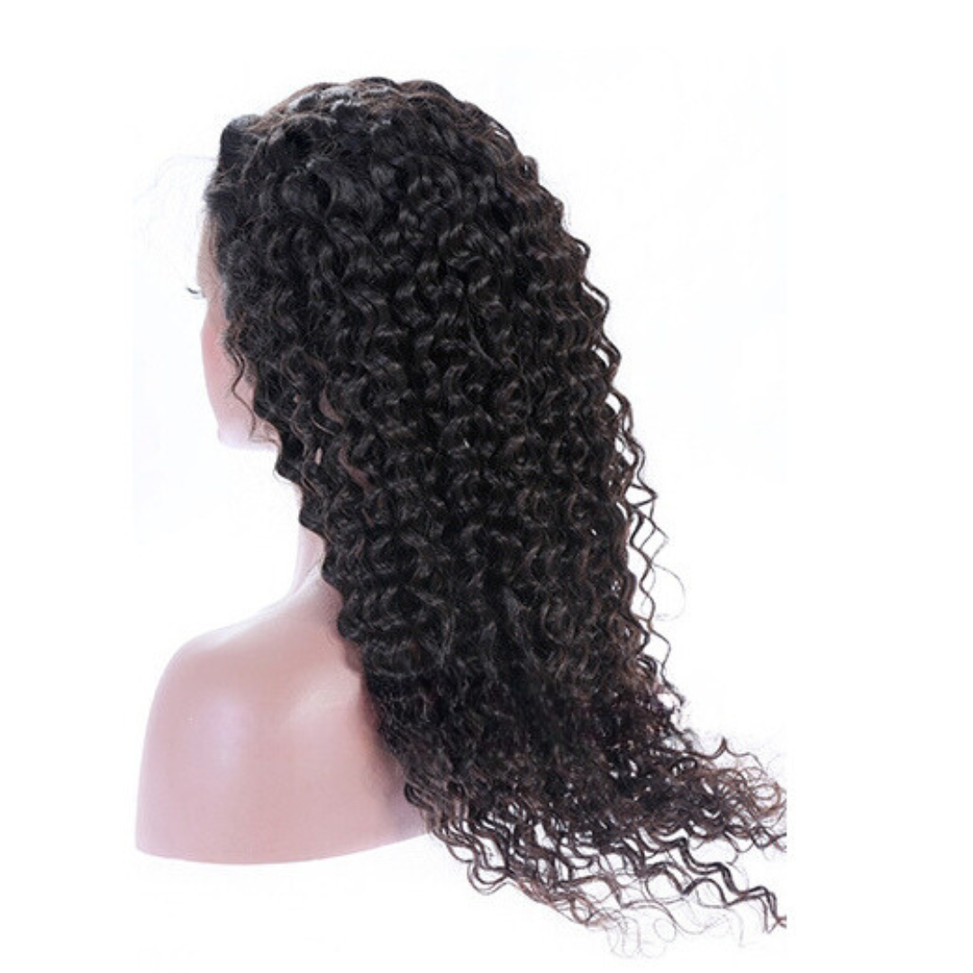KENNEDY Natural black Water Wave 100% Brazilian Remy