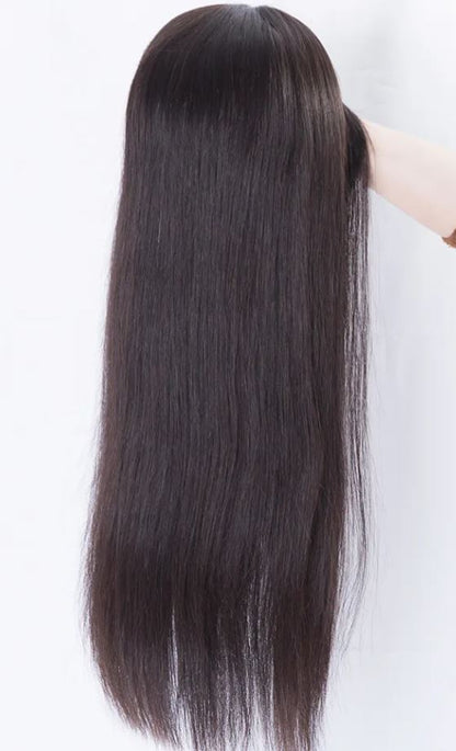 NICOLE Fully Hand Tied Mono Top Glueless 12A Grade 100% Virgin European Remy Medical Wig