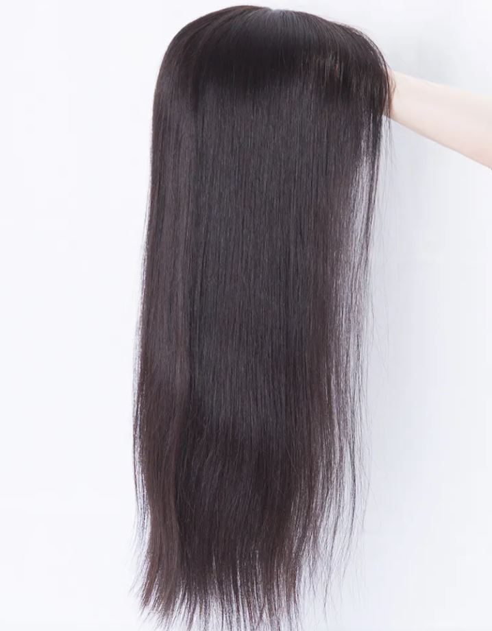 NICOLE Fully Hand Tied Mono Top Glueless 12A Grade 100% Virgin European Remy Medical Wig