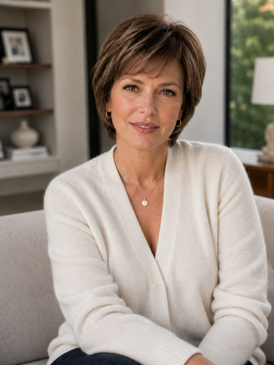 KIMBERLY Short Medical Wig | 100% Virgin European Remy Hair