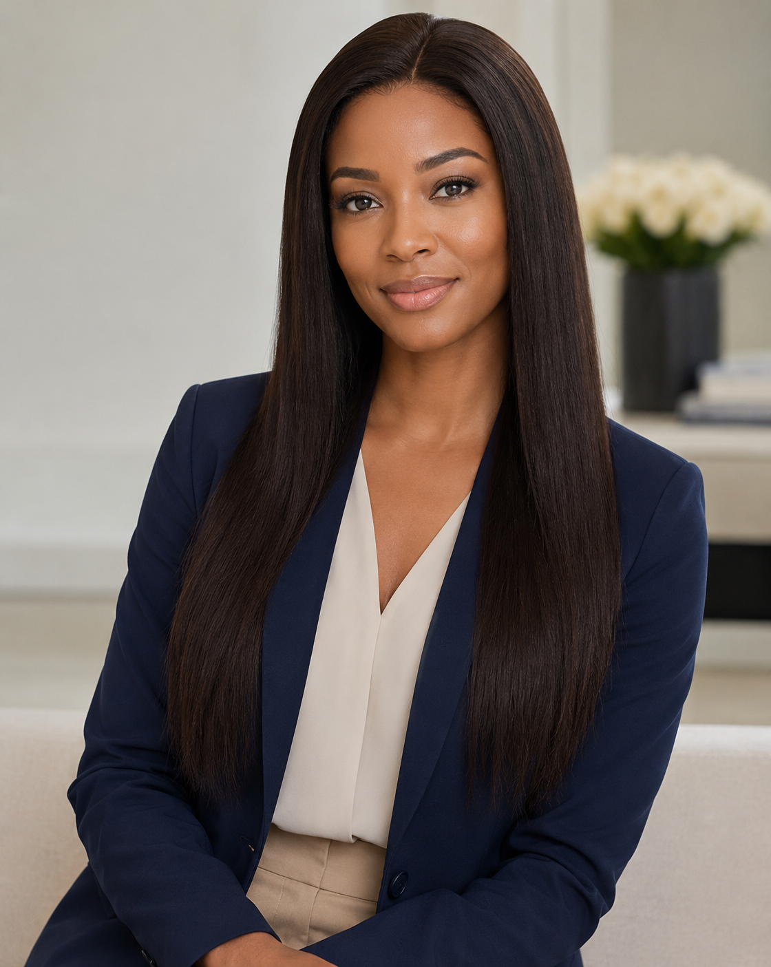 DOMINIQUE Full Lace Medical Wig | 100% Raw Virgin European Remy Hair | Silk Base