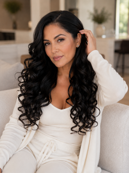 LEANA Wavy Medical Wig | 100% Raw Virgin European Remy Hair