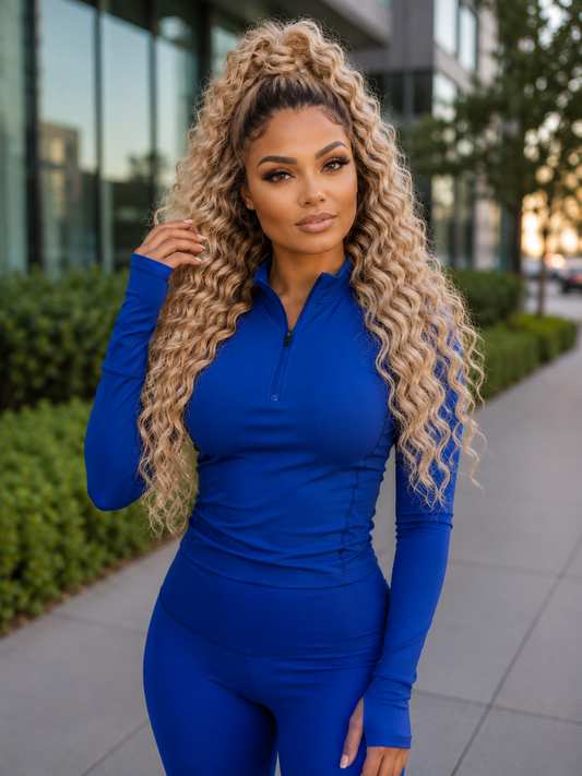 TRINA White Blonde Curly Lace Frontal Wig | Grade 12A European Virgin Remy Hair