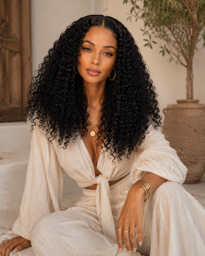 SHANTELLE 3B Curly 360 Lace Wig | 100% Indian Remy Hair