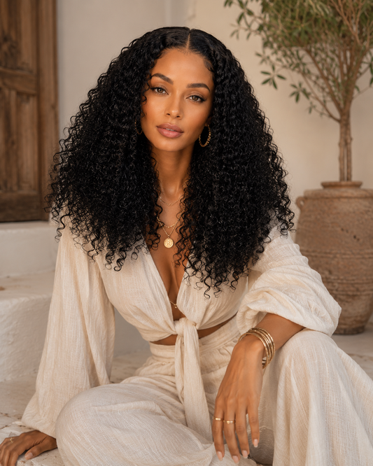 SHANTELLE 3B Curly 360 Lace Wig | 100% Indian Remy Hair