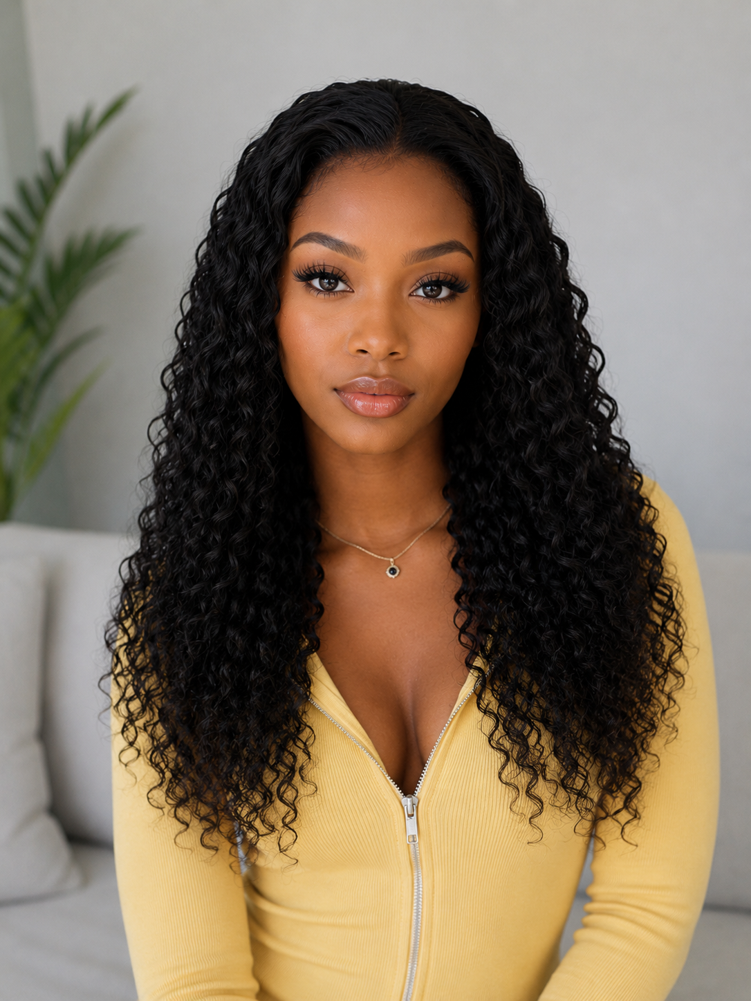 MONICA Pre Plucked HD Full Lace 100% Virgin Brazilian Hair Pre Plucked With Baby Hair