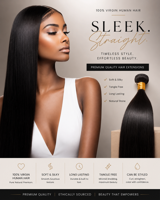 MONICE Luxury Vietnamese Straight Virgin Human Hair Bundles