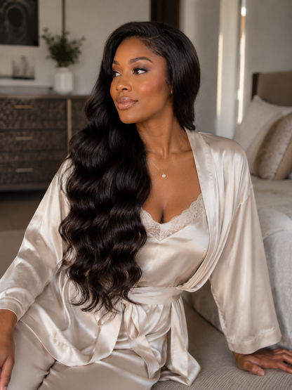 TRUDY Body Wave Full Lace Wig | 100% Brazilian Remy Human Hair | 150% Density