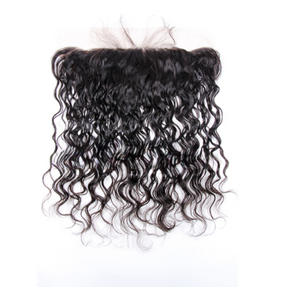 Indian Virgin Hair Loose Curl A Lace Frontal With 3 Bundles Deal