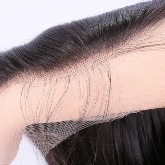 Invisible Transparent 13"×4" HD Lace Frontals, Indian Remy Hair