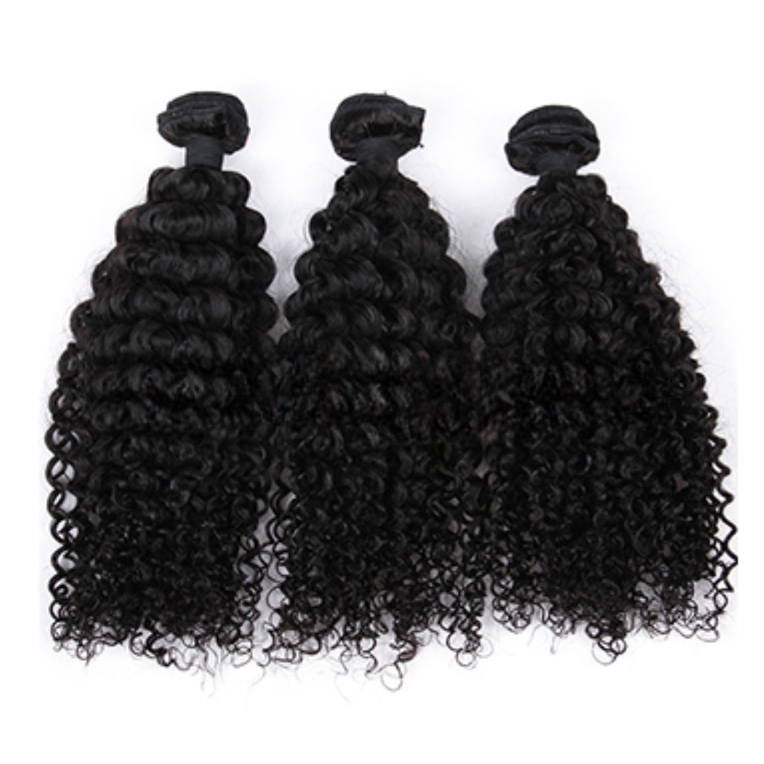 Indian Virgin Human Hair Water Wave A Lace Closure With 3 Bundles Deal