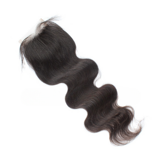 4×4 inches Lace Closures, Body Wave Indian Remy Human Hair
