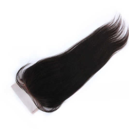 4×4 inches Lace Closures, Indian Remy Human Hair Silky Straight