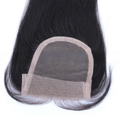 4×4 inches Lace Closures, Indian Remy Human Hair Silky Straight
