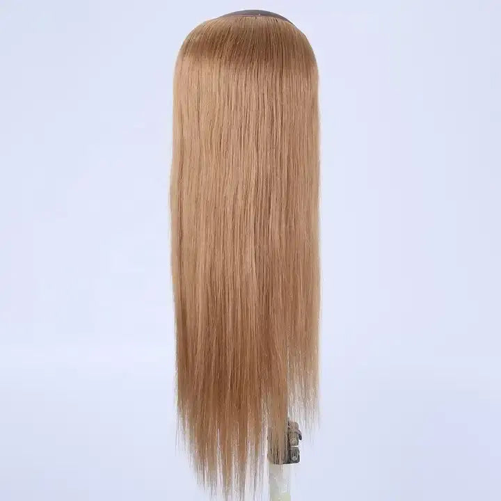 GLADYS 100% Human Virgin Remy Hair Hat Wigs Natural Wave Human Hair Wigs Transparent Swiss Lace