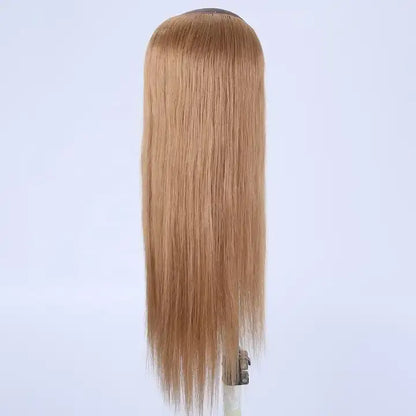GLADYS 100% Human Virgin Remy Hair Hat Wigs Natural Wave Human Hair Wigs Transparent Swiss Lace