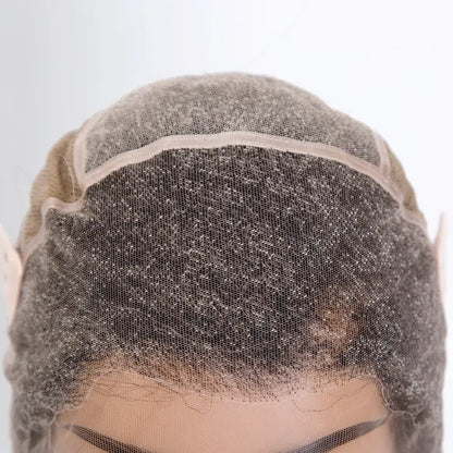 ANNA Yaki Straight Natural Color Mix White Blonde Full Lace
