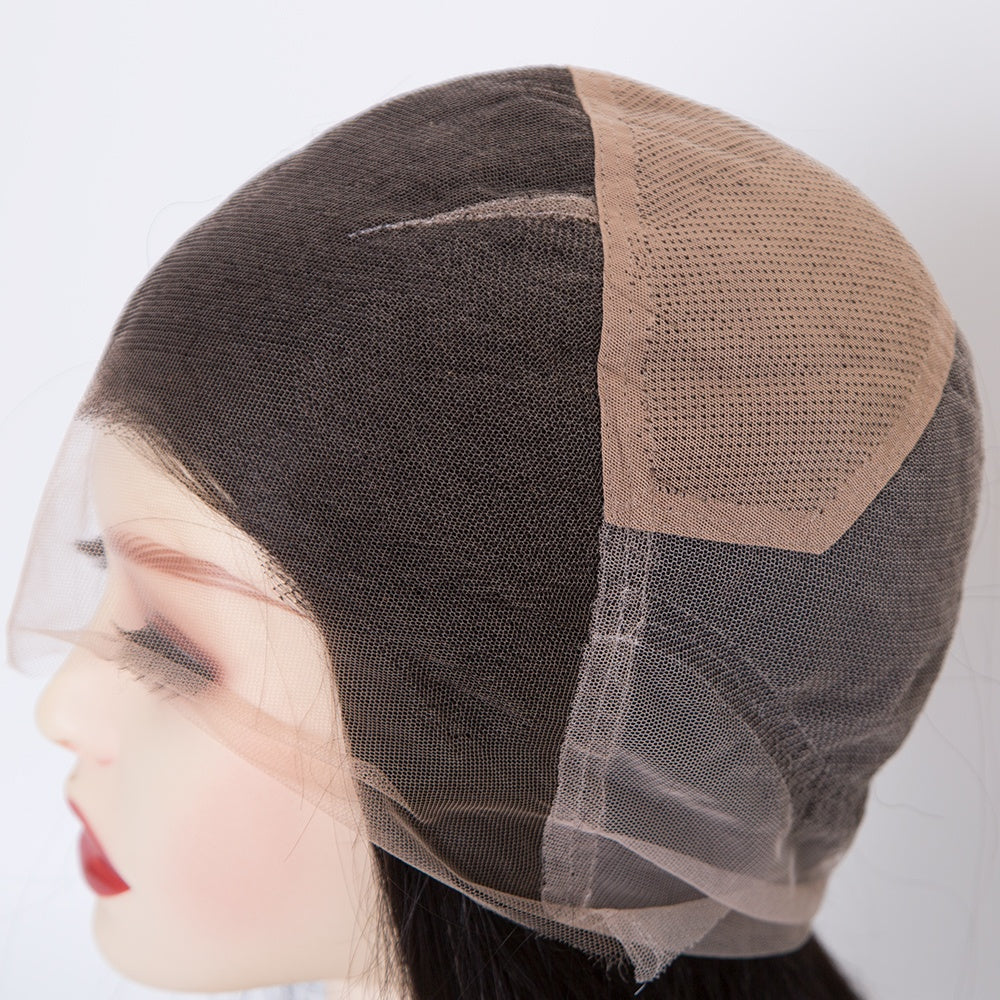 MAI  HD Full Lace No strap no combs 100% Virgin Brazilian Remy Hair