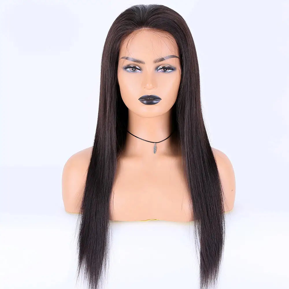 LONDON 100% Unprocessed Virgin Human Remy Hair Transparent full lace with Pu Around