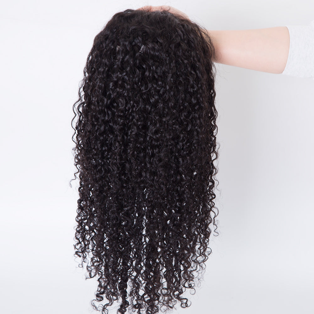 KENNEDY Natural black Water Wave 100% Brazilian Remy