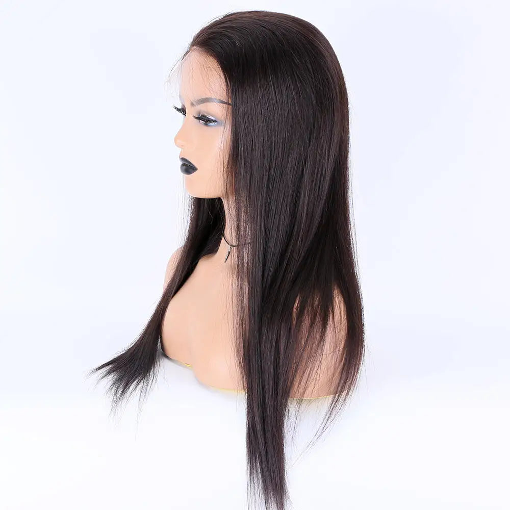 LONDON 100% Unprocessed Virgin Human Remy Hair Transparent full lace with Pu Around