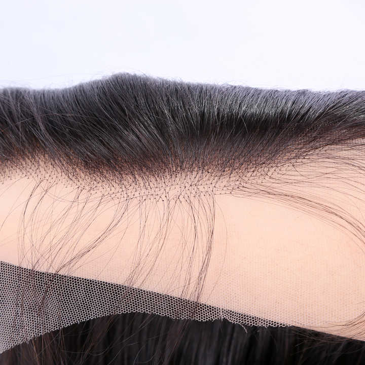 12 Inch to 20 Inch Brazilian Remy Human Hair HD Lace Frontal Transparent Thin Swiss Lace 13X4 Lace Frontals