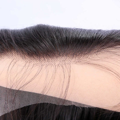12 Inch to 20 Inch Brazilian Remy Human Hair HD Lace Frontal Transparent Thin Swiss Lace 13X4 Lace Frontals
