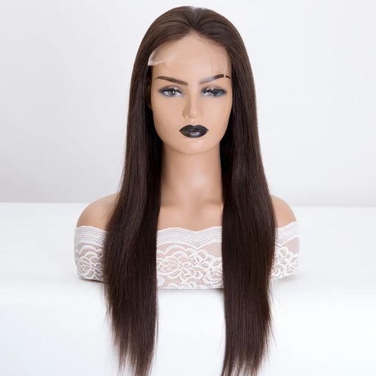 SYLVIA  100% European Virgin Remy Hair Full Hand Tied Silk Top Medical Wig