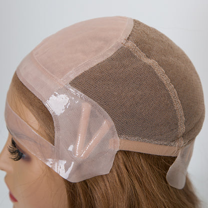 MELISSA #30 Fully Hand Tied with 5x5 inch Silk Top Medical Wig 100% European Virgin Remy Hair