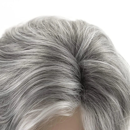 Nene Customization Salt and Pepper Color Unprocessed 12A Grade 100% Raw Virgin European Hair Mono Top