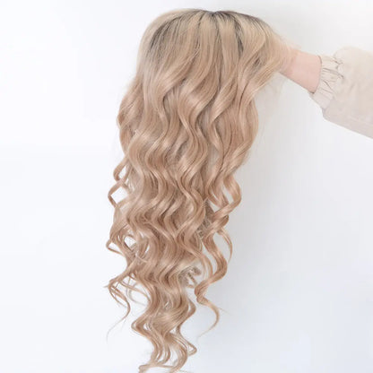 Miko HD Lace Small Single Knots Blonde Balayage Grade 12A 100% Virgin European Hair