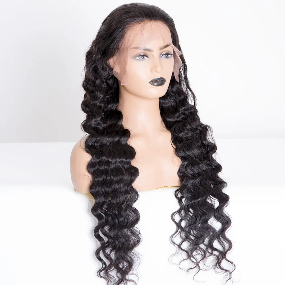 SIENNA Pre Plucked Hairline Brazilian Remy Loose Deep Wave