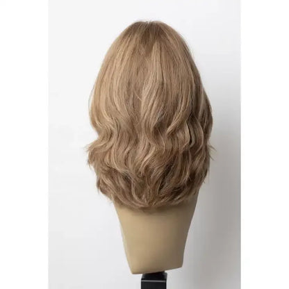 Leslie Blonde With Highlights 8A Grade Top Quality Cuticle Aligned 100% Virgin Human Brazilian Hair Silk Top  Kosher Wig