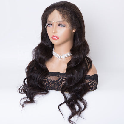 IVY  PU Front Medical Wig Hand Tied 100% Brazilian Remy Hair
