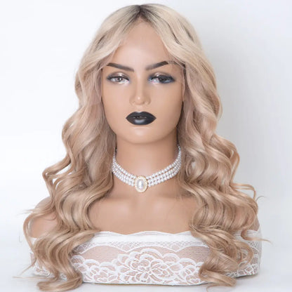 Miko HD Lace Small Single Knots Blonde Balayage Grade 12A 100% Virgin European Hair