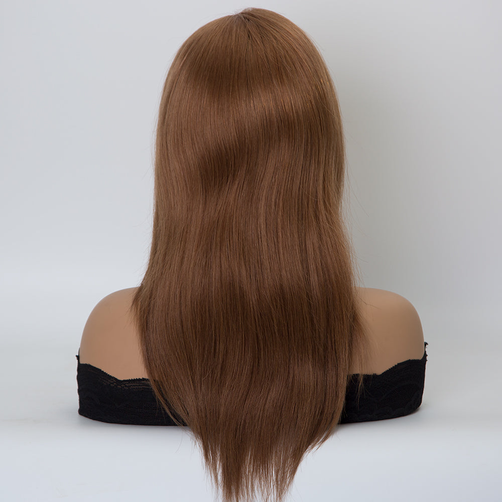 MELISSA #30 Fully Hand Tied with 5x5 inch Silk Top Medical Wig 100% European Virgin Remy Hair