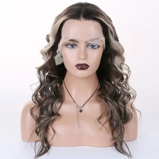 ISABELLA Ombre Balayage Full Lace wig  100% Virgin European Remy Hair