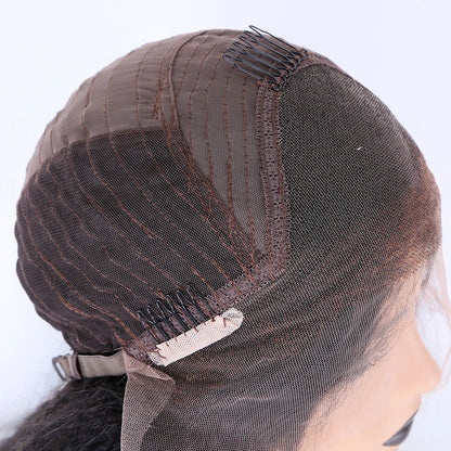 Shaunie Wavy Grade 12A 100% Indian Remy Hair Glueless Full Lace Wig With Full Bangs