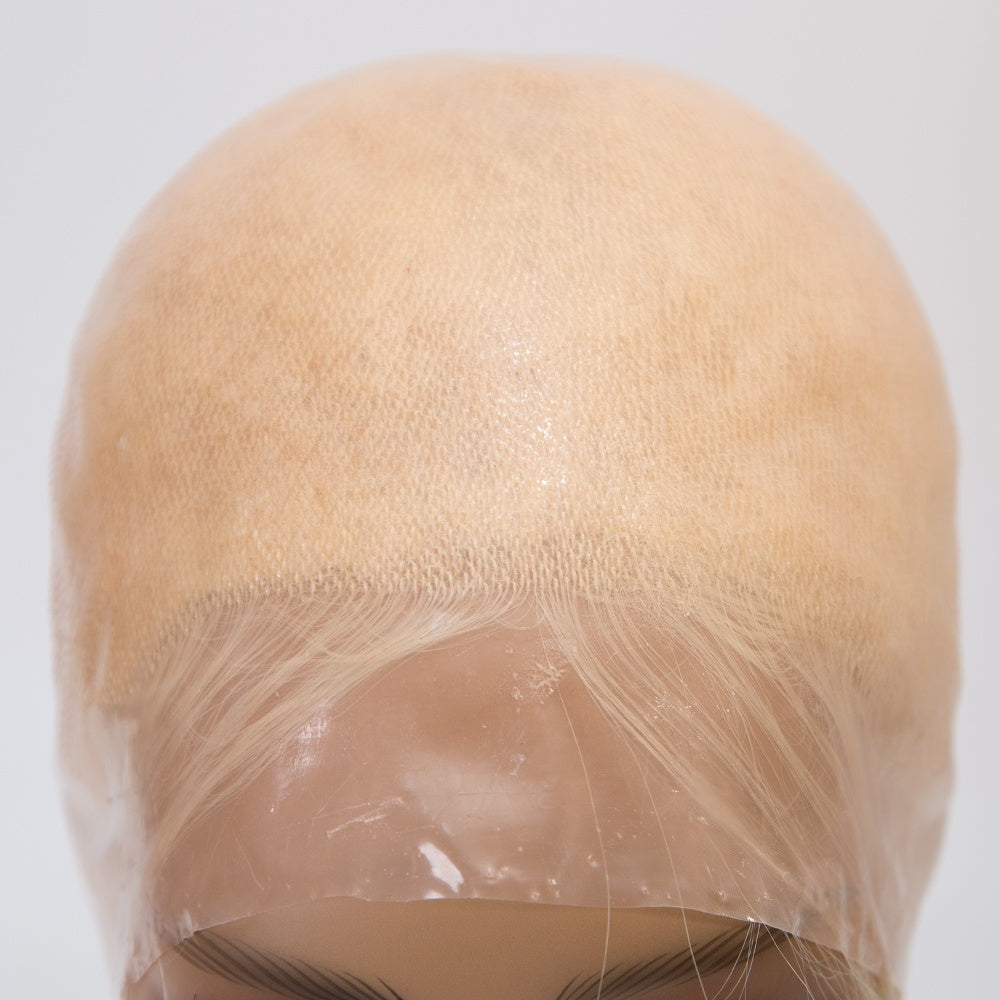 ELLE Full PU Medical Wig 12A Grade 100% Virgin European Remy Cuticle Aligned
